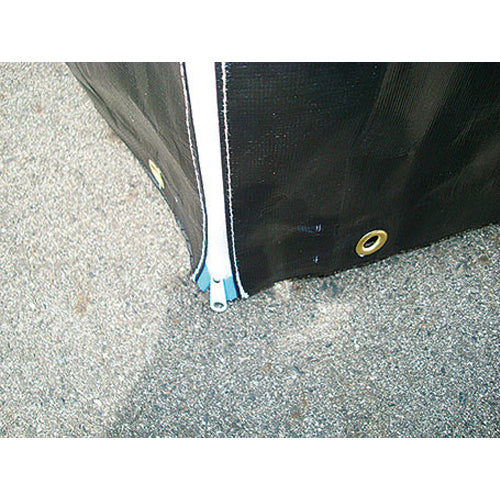 ESCO（エスコ） 1200x1200x1300mm ﾊﾟﾚｯﾄｶﾊﾞｰ(ﾌｧｽﾅｰ式/青) EA985PK-2A