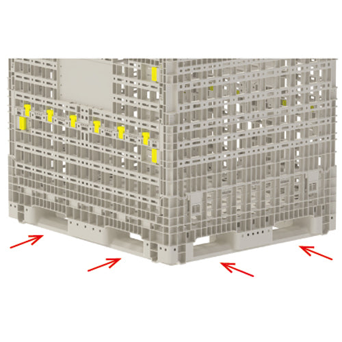 三甲（サンコー） 1200x1020x950mm ﾒｯｼｭﾊﾟﾚｯﾄ(回転ﾌｫｰｸ対応) 803280