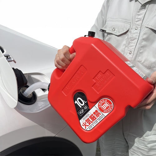 ESCO（エスコ） 10L ガソリン携行缶(高密度ポリエチレン製) EA991HB-47