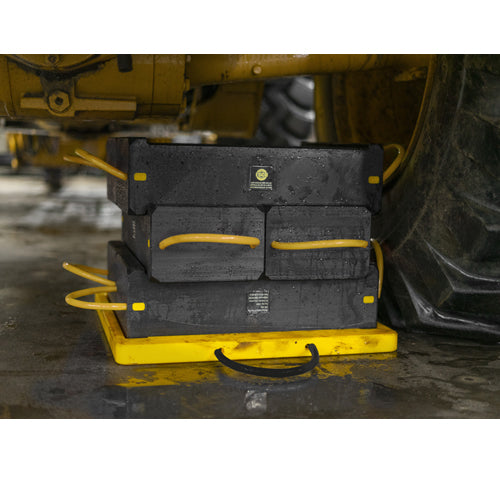 ESCO（エスコ） 530x230x127mm/90.7ton 樹脂製ﾌﾞﾛｯｸ(2個) EA993DM-11