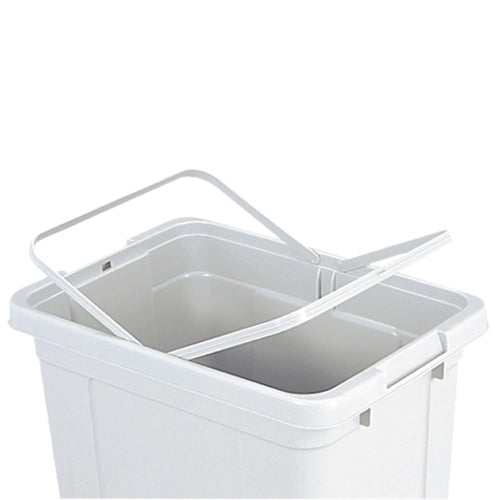 テラモト 128L ダストボックス(取っ手付/ふたロック) エスコセット商品