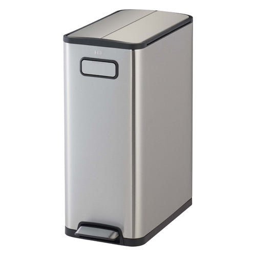 ESCO（エスコ） 45L ダストボックス(ﾍﾟﾀﾞﾙ開閉式/ｽﾃﾝﾚｽ製) EA995AA-95