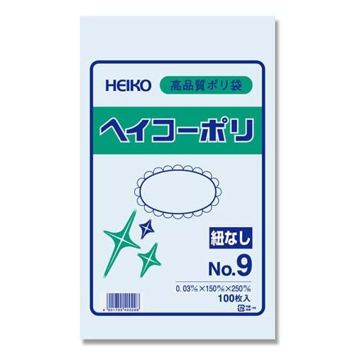 ESCO（エスコ） 150x250mm ポリ袋(100枚) EA995AG-69