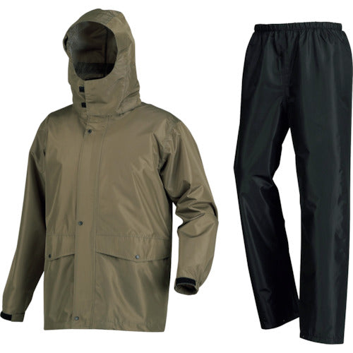 ESCO（エスコ） [Ｌ] 透湿性レインウェアー(ｵﾘｰﾌﾞ) EA996XZ-42A