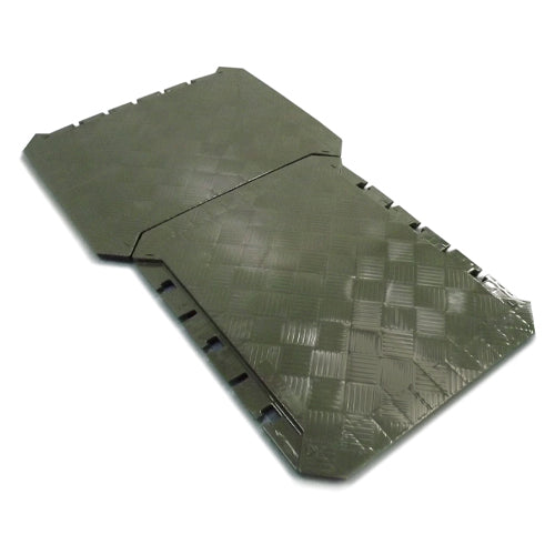 ESCO（エスコ） 894x750x40mm 樹脂製敷板(連結式/OD色/5枚) EA997RZ-60A