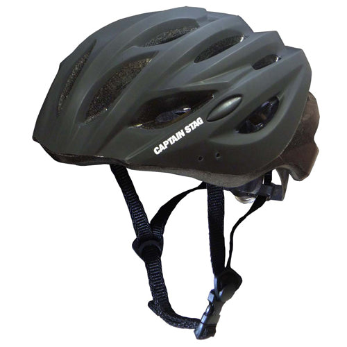 キャプテンスタッグ [60-64cm] 自転車用ヘルメット(ﾌﾞﾗｯｸ) Y-6516
