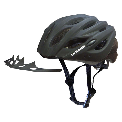 キャプテンスタッグ [60-64cm] 自転車用ヘルメット(ﾌﾞﾗｯｸ) Y-6516