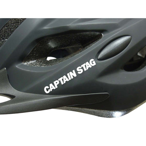 キャプテンスタッグ [60-64cm] 自転車用ヘルメット(ﾌﾞﾗｯｸ) Y-6516