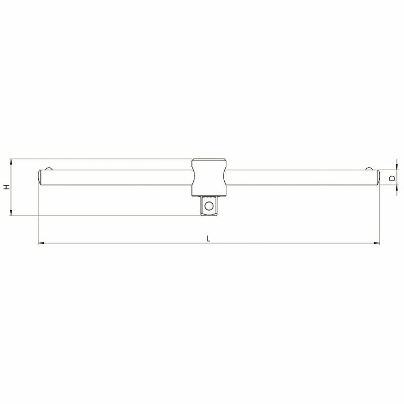 SIGNET 1/4DR 半円グリップT型スライドハンドル100MM 11559