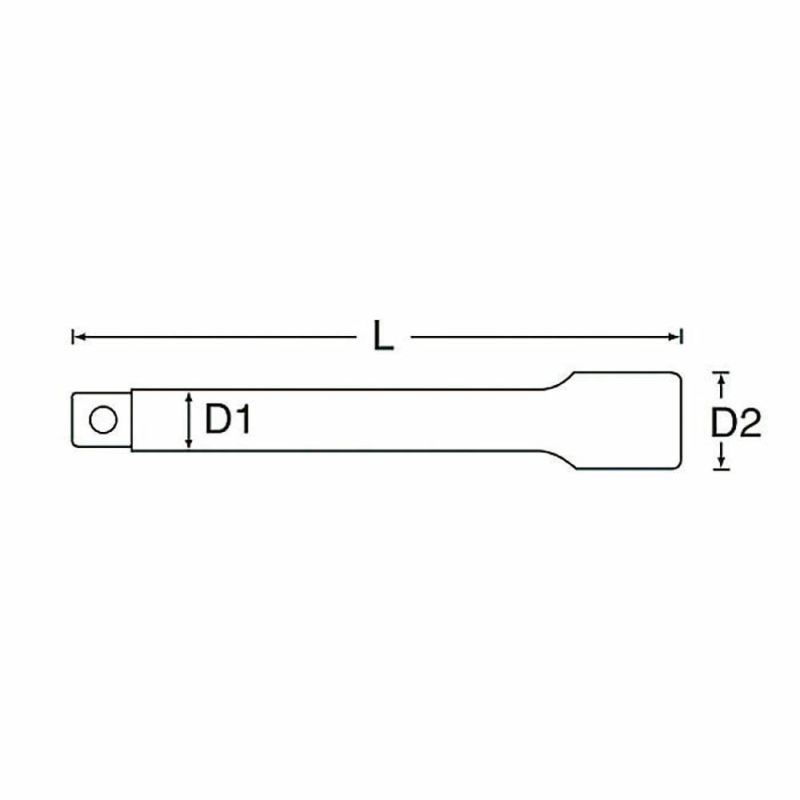 SIGNET 3/8DR 首振りエキステンションバー 150MM 12516