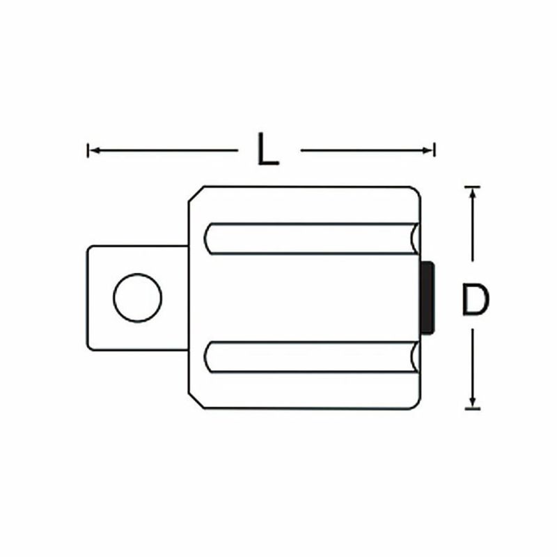 SIGNET ボルテックス 1/4”DRアダプター 差込角20MM 20693