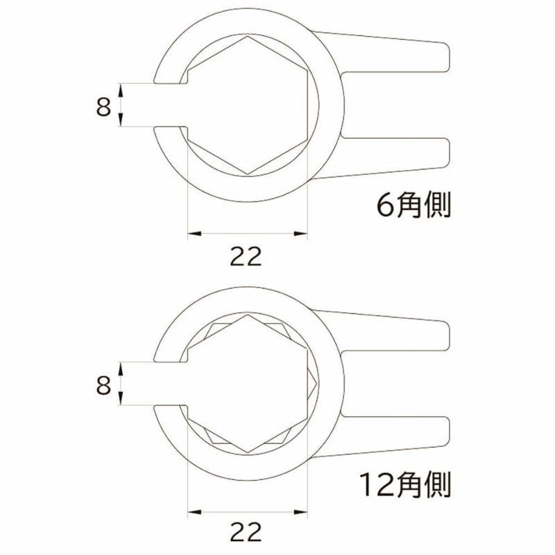 SIGNET フレックスO2センサーレンチ 47270