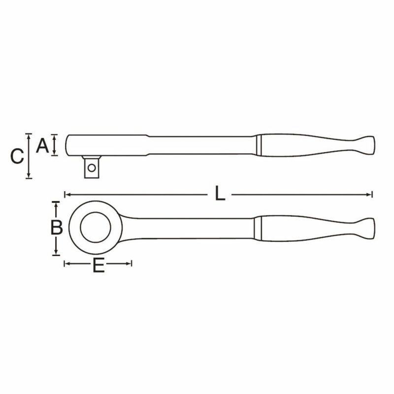 SIGNET 1/2DR 72T ラチェットハンドル 13515