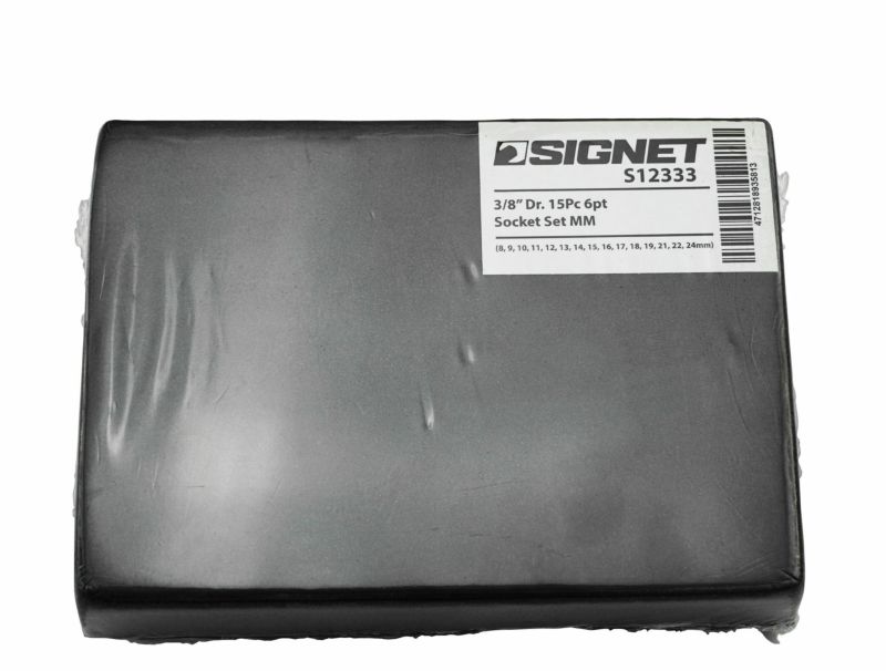 SIGNET 3/8DR 15PC ソケットセット DESIGNトレー 12333