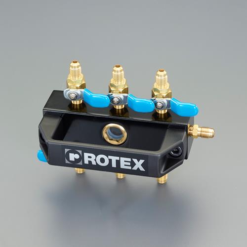 ロテックス（ROTEX） 1/4” 回収用ヘッダー(ﾎﾞｰﾙﾊﾞﾙﾌﾞ･ｻｲﾄｸﾞﾗｽ付) RP620SG