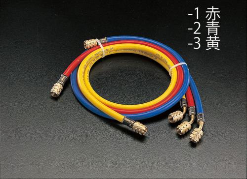 ロテックス（ROTEX） 100cm/R404A･R407C チャージングホース(赤) RP1231