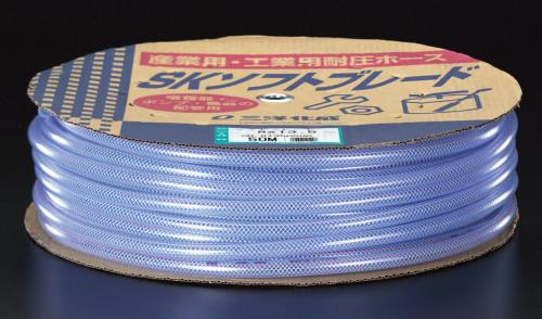 ESCO（エスコ） 12/18mm x 50m ウォーターホース(糸入り) EA124DL-15