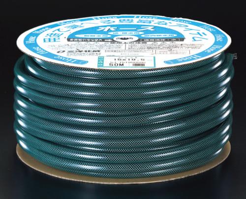ESCO（エスコ） 25/31mm x 50m ウォーターホース(糸入り) EA124DL-23