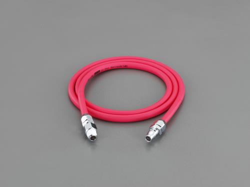 ESCO（エスコ） 6.5/10.0mmx1.5m ｴｱｰﾎｰｽ(ｽｲﾍﾞﾙ金具付･PVC) EA125EF-6.5