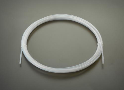 ESCO（エスコ） 8.0/ 10mmx10m フッ素樹脂チューブ(PTFE) EA125FC-10B