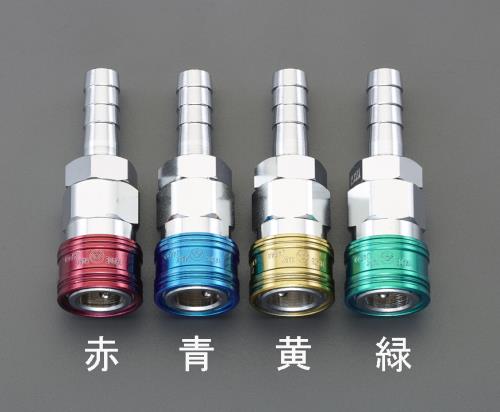 ESCO（エスコ） 15.0mm タケノコ型ｶｯﾌﾟﾘﾝｸﾞ(ｴｱﾎｰｽ用/ﾚｯﾄﾞ EA140BN-31