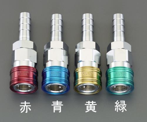 ESCO（エスコ） 21.0mm タケノコ型ｶｯﾌﾟﾘﾝｸﾞ(ｴｱﾎｰｽ用/ﾚｯﾄﾞ EA140BT-11