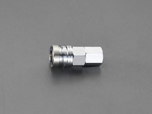 ESCO（エスコ） Rc1/2” 雌ねじｿｹｯﾄ(ﾜﾝﾌﾟｯｼｭ/ﾛｯｸｶﾞｰﾄﾞ付) EA140DW-4