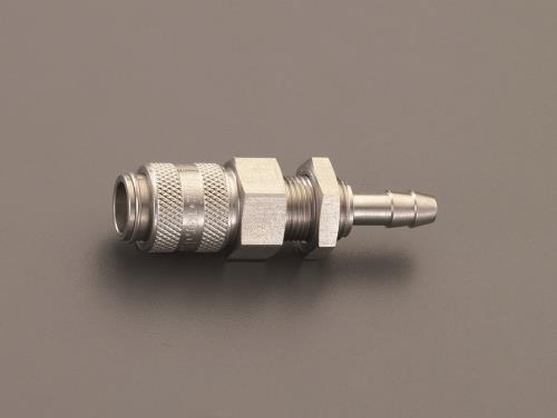 ESCO（エスコ） 6mm ｳﾚﾀﾝﾎｰｽｶｯﾌﾟﾘﾝｸﾞ(隔壁/ｽﾃﾝﾚｽ/ﾜﾝﾌﾟｯｼｭ) EA140GJ-506