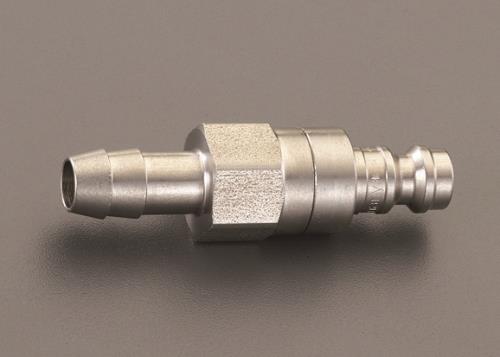 ESCO（エスコ） 4mm ウレタンホース用プラグ(ｽﾃﾝﾚｽ製) EA140GM-204