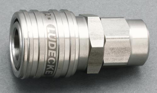 ESCO（エスコ） 8x12mmｳﾚﾀﾝﾎｰｽｶｯﾌﾟﾘﾝｸﾞ(隔壁/ｽﾃﾝﾚｽ/ﾜﾝﾌﾟｯｼｭ EA140GR-308