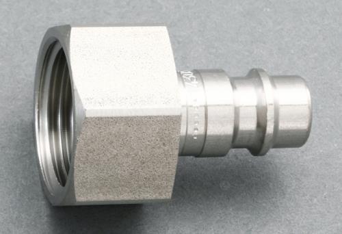 ESCO（エスコ） G 3/8” 雌ねじプラグ(ｽﾃﾝﾚｽ製) EA140GS-103