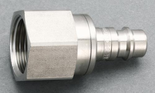 ESCO（エスコ） G 1/4” 雌ねじプラグ(ｽﾃﾝﾚｽ製) EA140GV-102