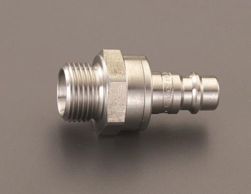 ESCO（エスコ） G 1/2” 雄ねじプラグ(ｽﾃﾝﾚｽ製) EA140GV-4