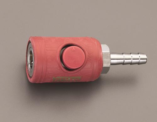 ESCO（エスコ） 1/4” エアーカップリングソケット(ﾎﾞﾀﾝ式) EA140TA-2