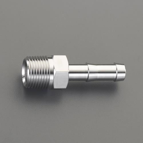 ESCO（エスコ） R 3/4”x19.0mm 雄ねじｽﾃﾑ(ｴｲﾄﾆｯﾌﾟﾙ/ｽﾃﾝﾚｽ製 EA141A-24