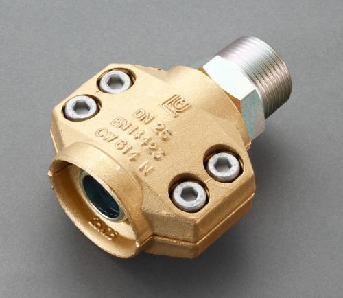 ESCO（エスコ） 13mm用雄ねじ ｾｰﾌﾃｨｰﾎｰｽｸﾗﾝﾌﾟ(ｽﾁｰﾑ･温水用) EA141BL-4