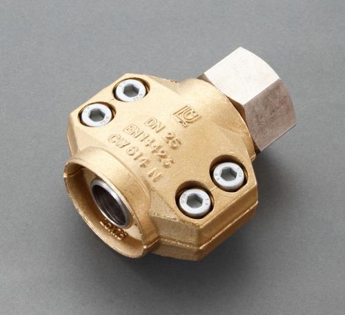 ESCO（エスコ） 19mm用雌ねじ ｾｰﾌﾃｨｰﾎｰｽｸﾗﾝﾌﾟ(ｽﾁｰﾑ･温水用) EA141BM-106