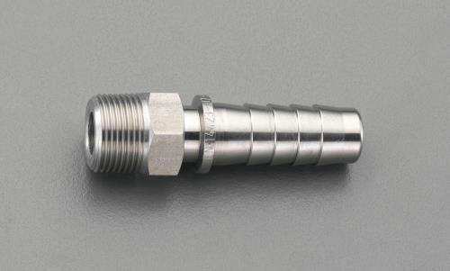 ESCO（エスコ） R 1/2”x13mm 雄ねじステム(ｽﾁｰﾑ用/ｽﾃﾝﾚｽ製) EA141BS-44