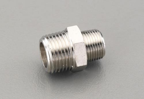 ESCO（エスコ） R 1/4”xR 3/8” 異径ニップル(真鍮製) EA141CD-123