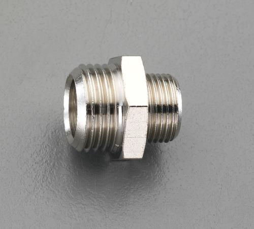 ESCO（エスコ） G 1/4”xG 1/2” 異径ニップル(真鍮製) EA141CD-24