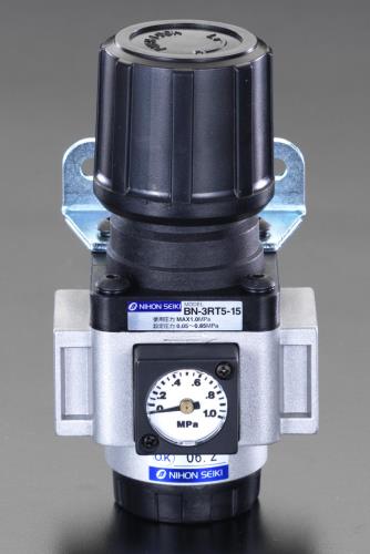 ESCO（エスコ） Rc 1/4” エアーレギュレーター EA153C-12