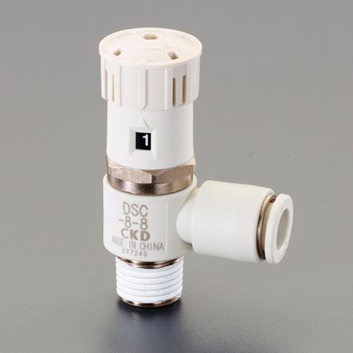 ESCO（エスコ） R 1/8”(φ 6mm) スピードコントローラー EA153HM-32