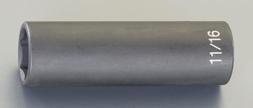 ESCO（エスコ） 1/2”DR x 7/16” ﾃﾞｨｰﾌﾟｲﾝﾊﾟｸﾄソケット EA164DW-52