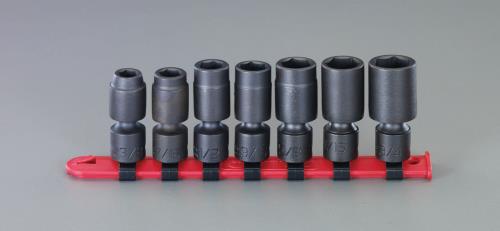 ESCO（エスコ） 3/8”DR ユニバーサルインパクトソケットｾｯﾄ EA164WC