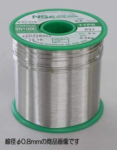 ESCO（エスコ） 2.0mm/500g ヤニ入り半田(鉛ﾌﾘｰ/RoHS対応) EA311BA-2.0A