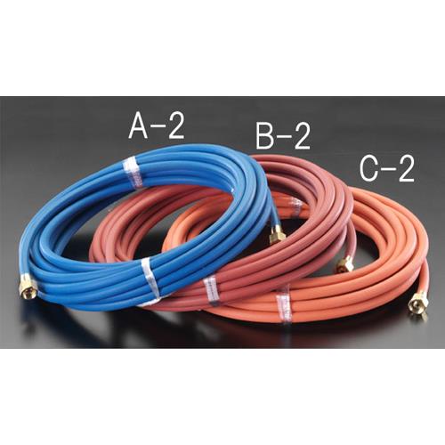 ESCO（エスコ） 5mmx 5m 溶接用ホース(酸素用/青) EA317A-1