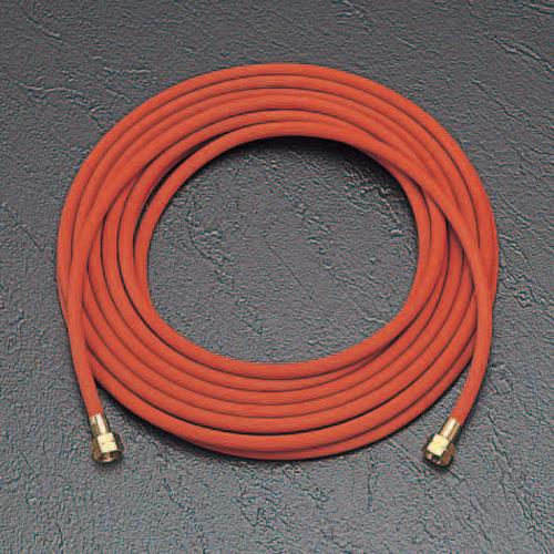 ESCO（エスコ） 5mmx 5m 溶接用ホース(ｱｾﾁﾚﾝ用/赤) EA317B-1