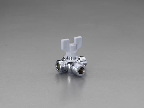 カクダイ G1/2” 三方ボールバルブ 6502