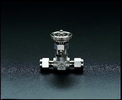 アオイ 6mmx 6mm ミニチュアバルブ(ｽﾃﾝﾚｽ製) AWVS-6-0