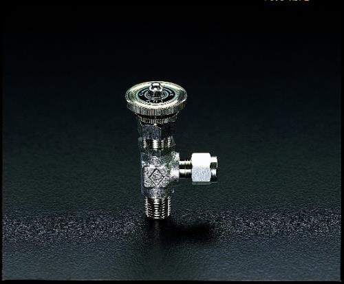 アオイ R 1/4”x10mm ミニチュアバルブ(ｽﾃﾝﾚｽ製) AWVD-10-2